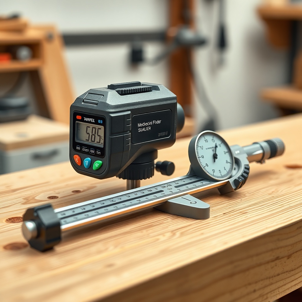 A clean photorealistic photo of a digital angle finder