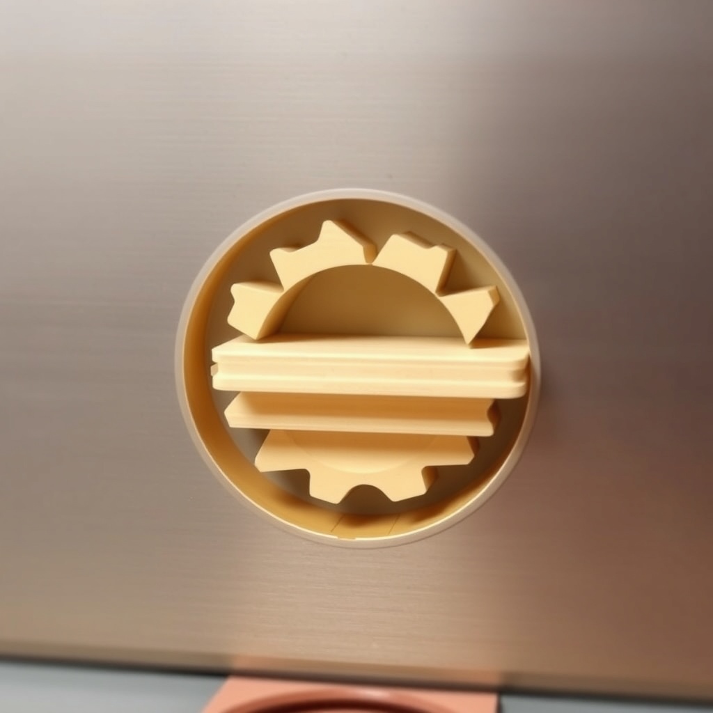 A close-up of a SawPilotPro table saw with a dado stack installed